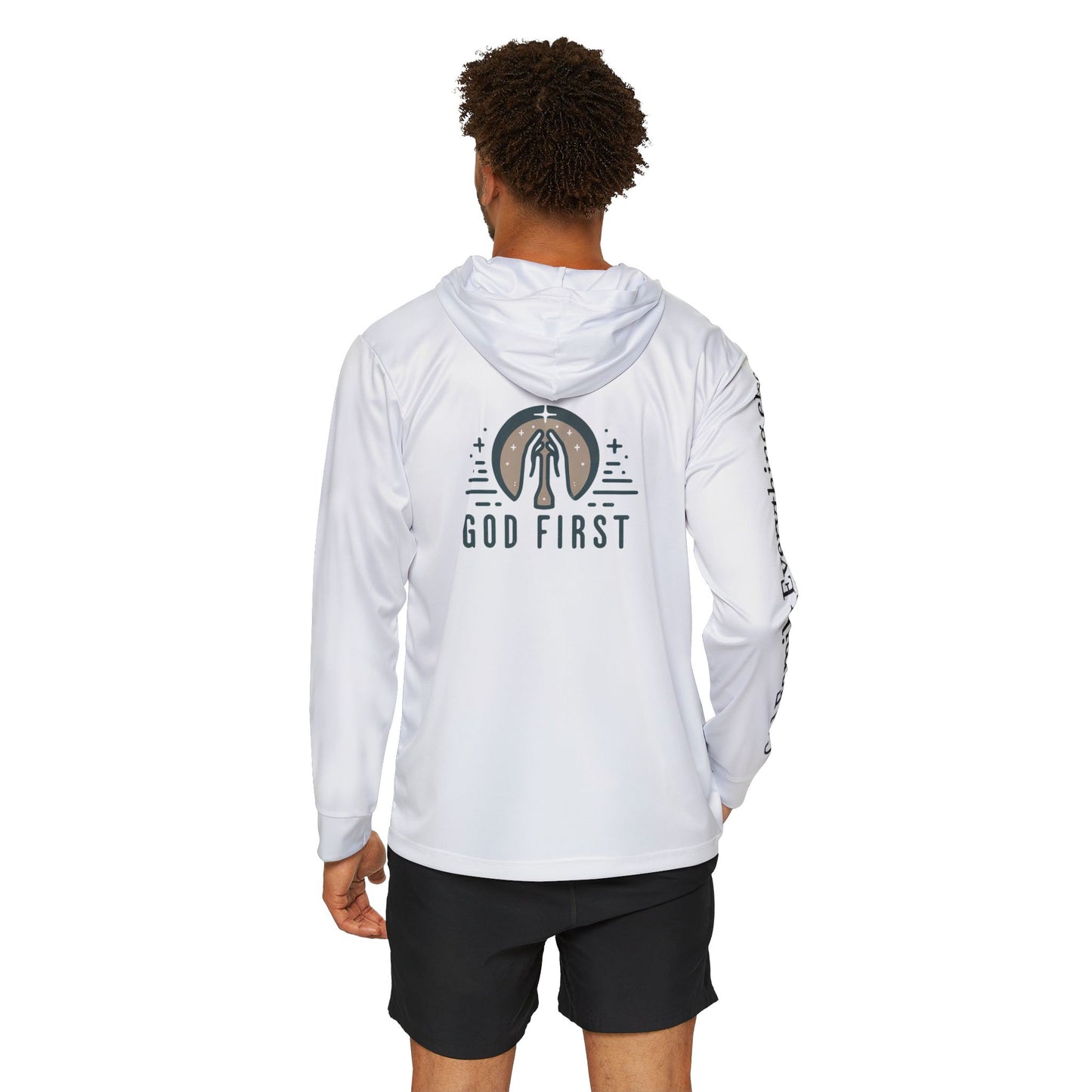 Men's Sports Hoodie - God Family Everything else Inspirational Warmup Sweatshirt