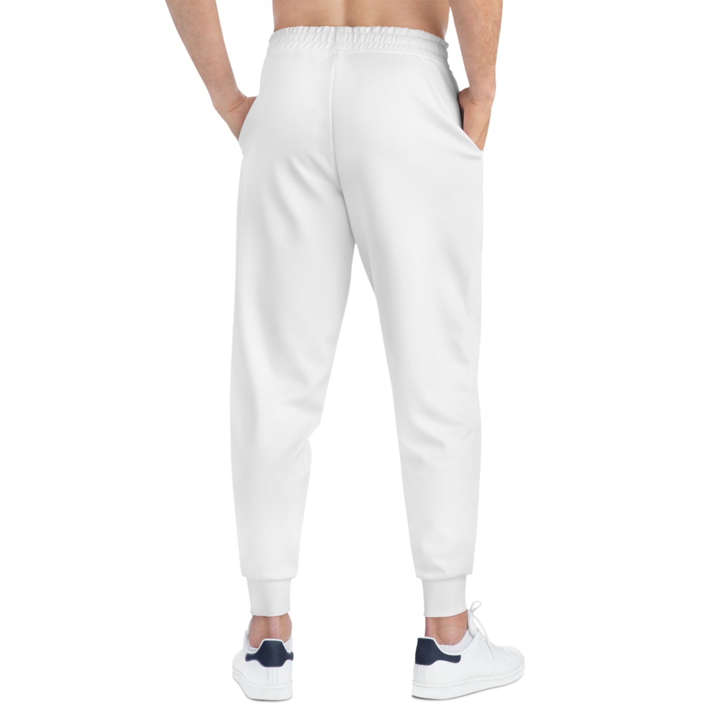 White -No weapon Shall Prosper Joggers