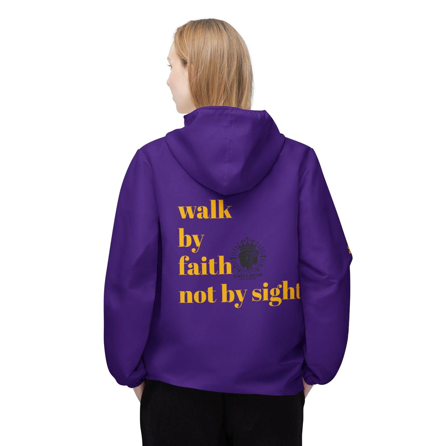 Purple and Yellow MTYT Wind Breaker Jacket