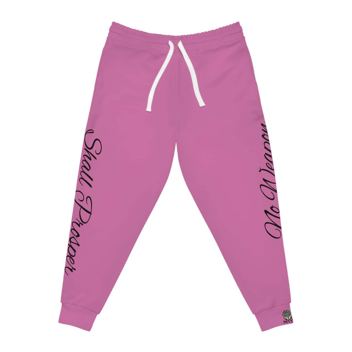 Pink-No Weapon Shall Prosper Joggers