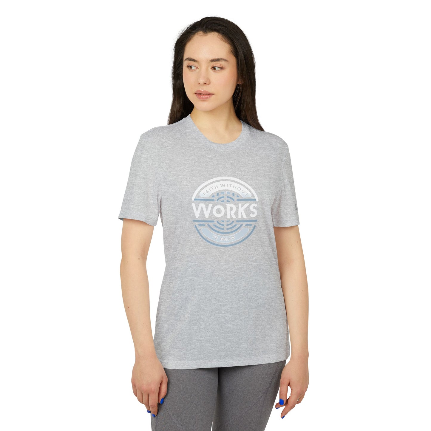 Faith Without Works Sport T-shirt - Stay Dry and Cool During Workouts!