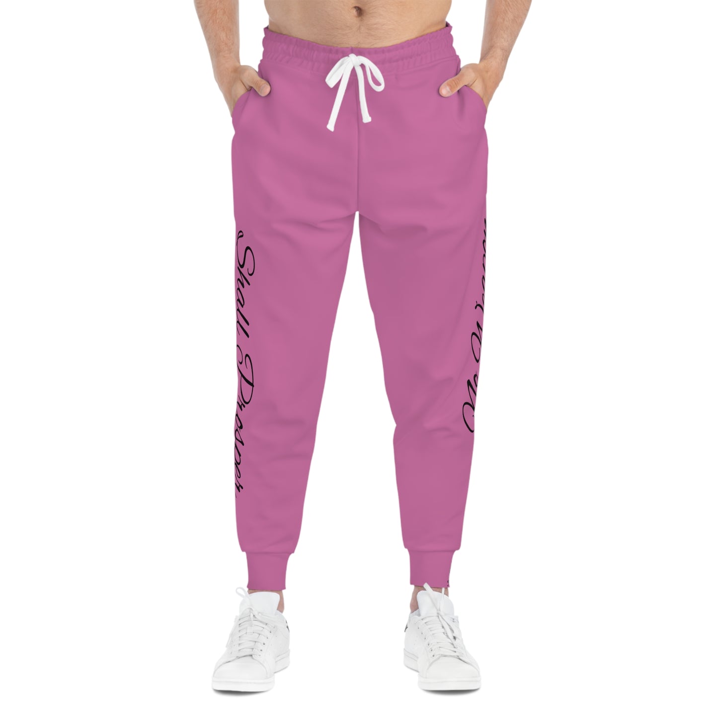 Pink-No Weapon Shall Prosper Joggers
