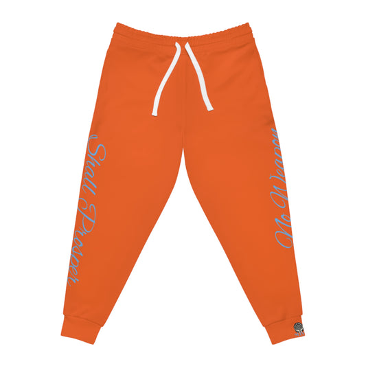 Orange- No Weapon Shall Prosper Joggers