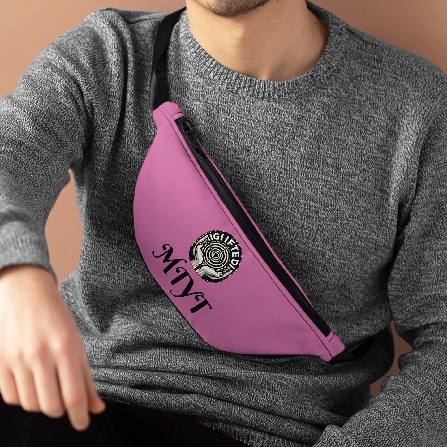 Pink -MTYT Fanny Pack for Light Traveling and Daily Use