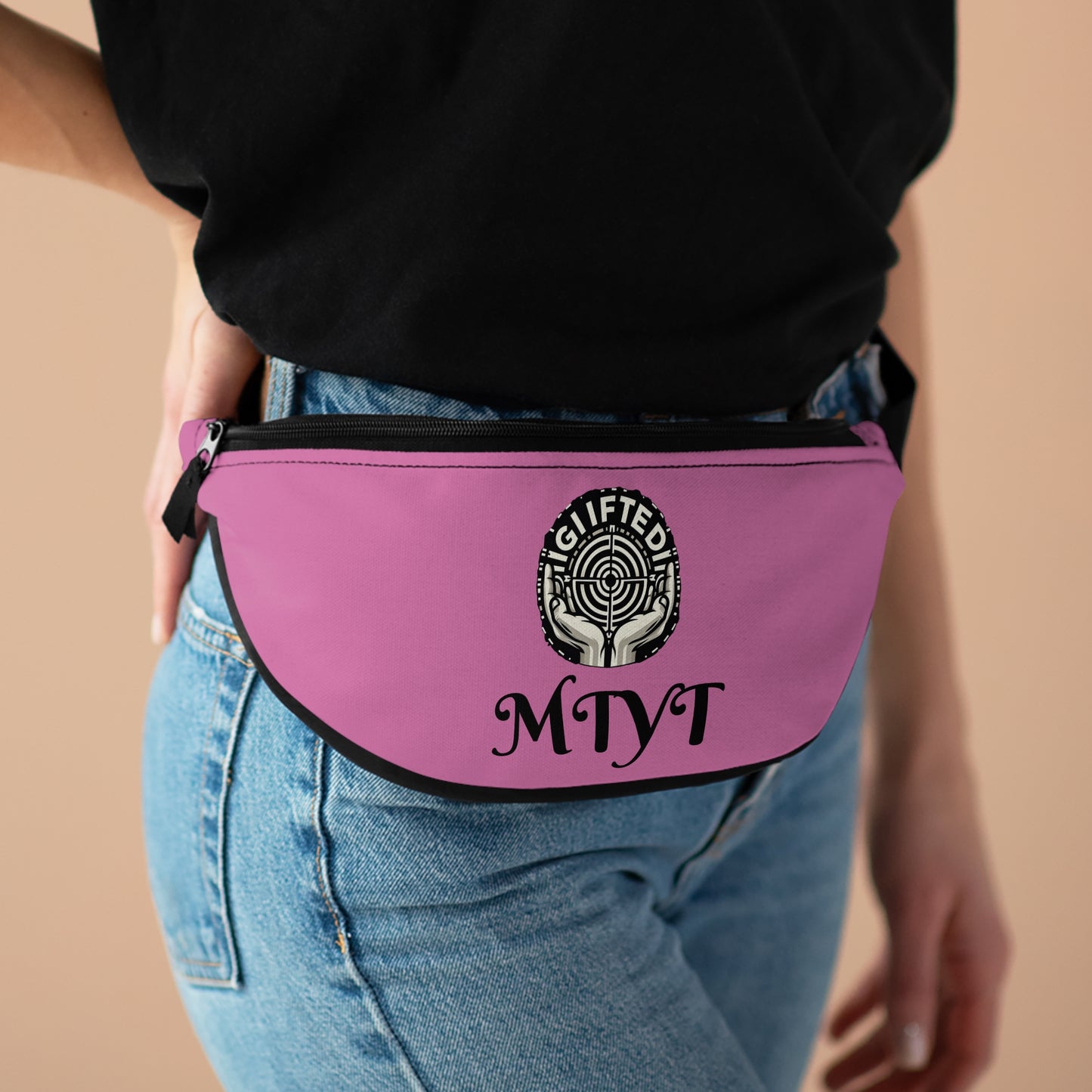 Pink -MTYT Fanny Pack for Light Traveling and Daily Use