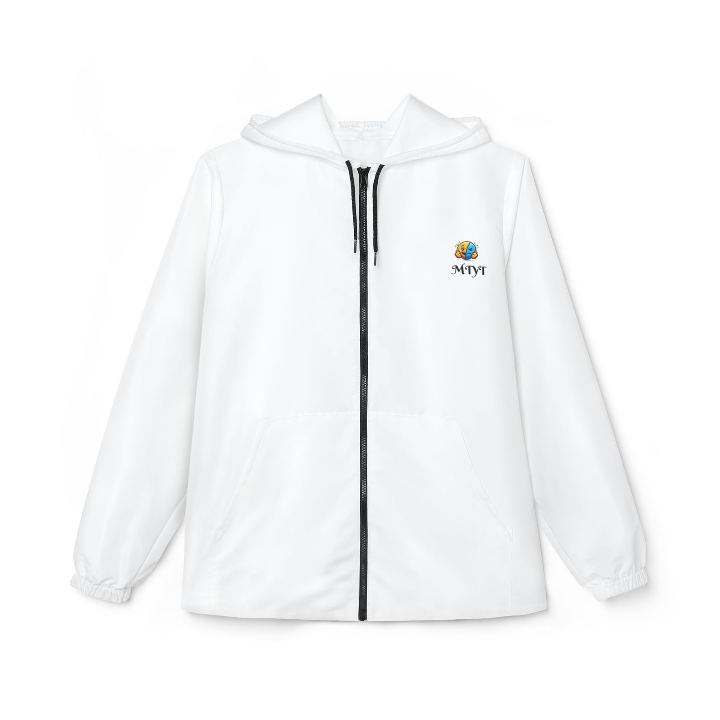 White MTYT Windbreaker Jacket