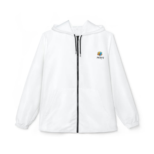 White MTYT Windbreaker Jacket