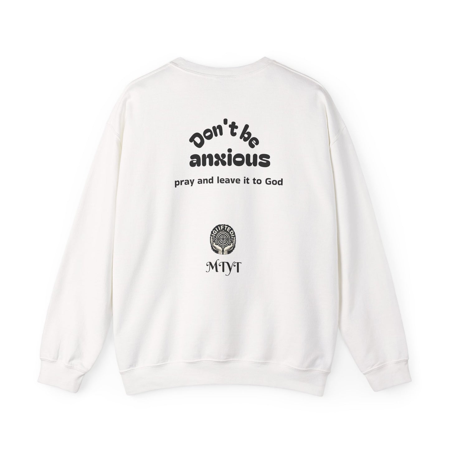 Comforting 'I'm Not Okay But I Will Be' Sweatshirt — Trust the Lord Cozy Crewneck