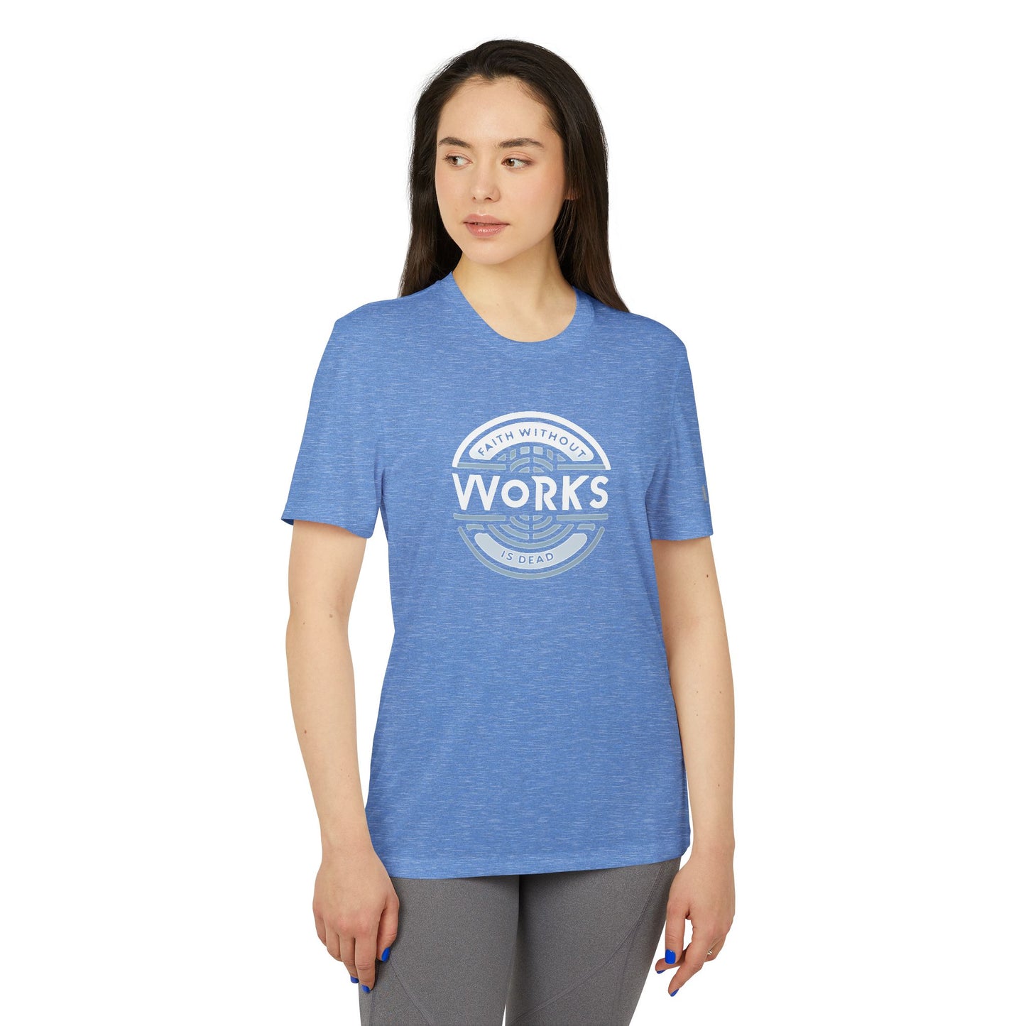 Faith Without Works Sport T-shirt - Stay Dry and Cool During Workouts!