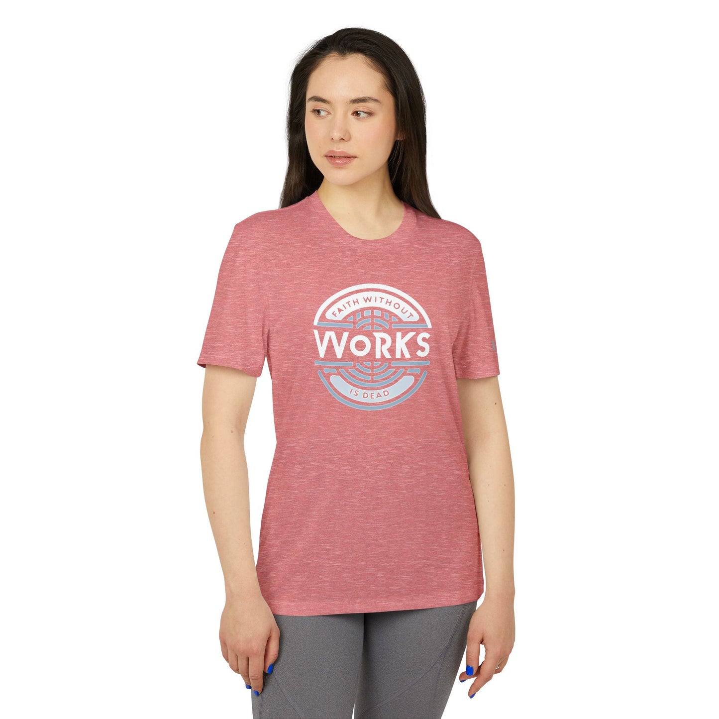 Faith Without Works Sport T-shirt - Stay Dry and Cool During Workouts!