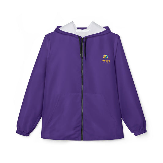 Purple and Yellow MTYT Wind Breaker Jacket