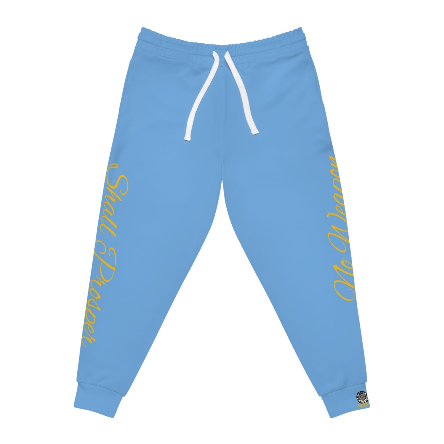 Light Blue - No Weapon Shall Prosper Joggers