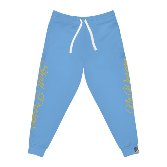 Light Blue - No Weapon Shall Prosper Joggers