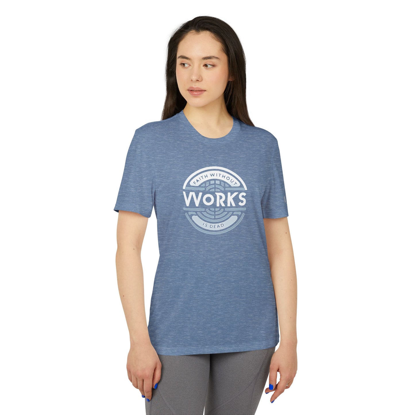 Faith Without Works Sport T-shirt - Stay Dry and Cool During Workouts!