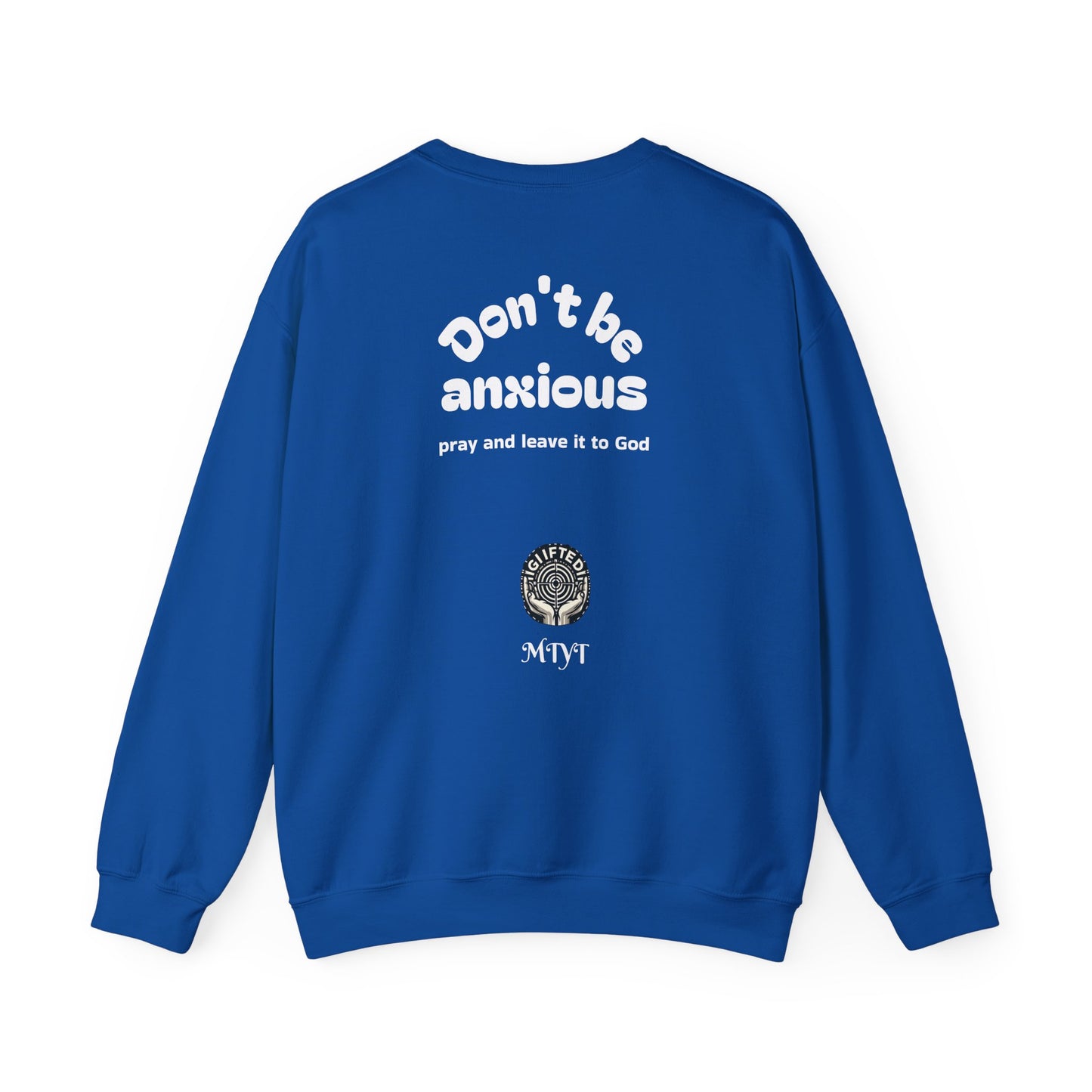 Comforting 'I'm Not Okay But I Will Be' Sweatshirt — Trust the Lord Cozy Crewneck