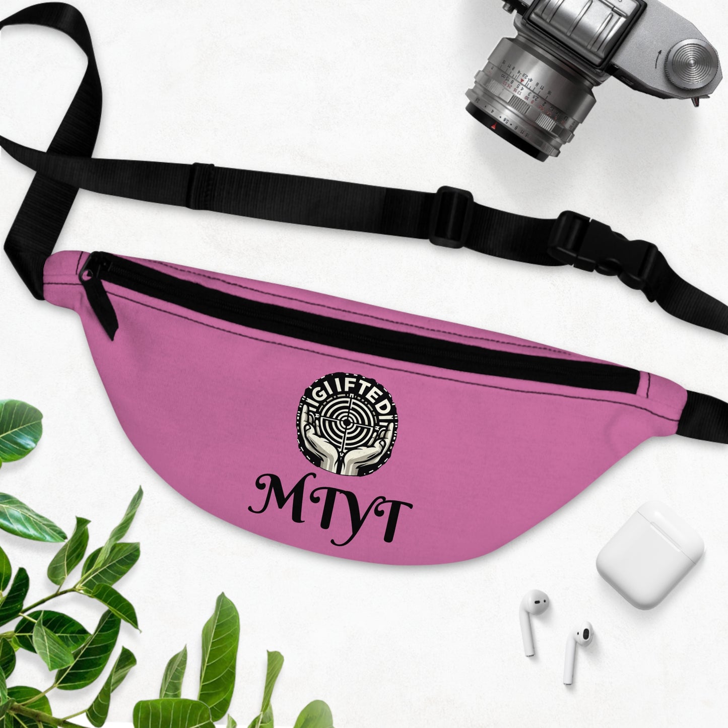Pink -MTYT Fanny Pack for Light Traveling and Daily Use